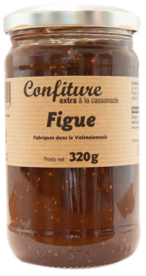 Confiture Extra Artisanale à La Cassonade FIGUE 320g