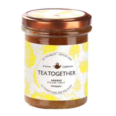 Confiture d’ananas & poivre Timut TEA TOGETHER 220g  