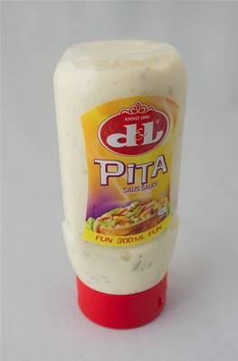 Véritable Sauce Pita à l'Ail Tube Plastique 300g