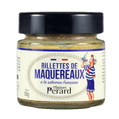 Rillettes de maquereaux aux salicornes & poivre – Maison Pérard