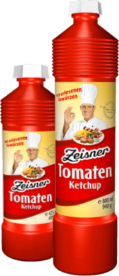 Sauce Ketchup de Tomates Zeisner 495g tube plastique