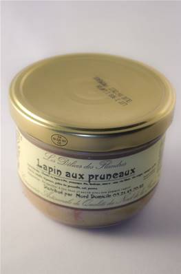 Lapin aux Pruneaux 380g