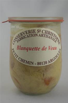 Blanquette de Veau Artisanale 900g