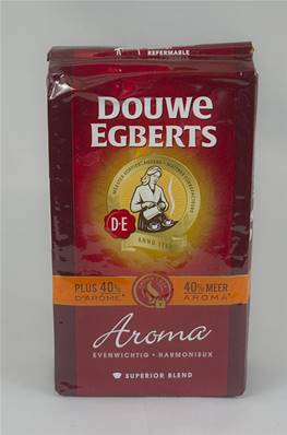 Café DOUWE EGBERTS Aroma aux nuances de caramel et cacao moulu 250g