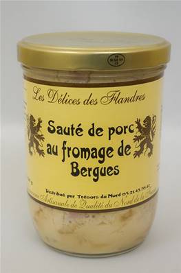 Sauté de porc au fromage de Bergues 750g