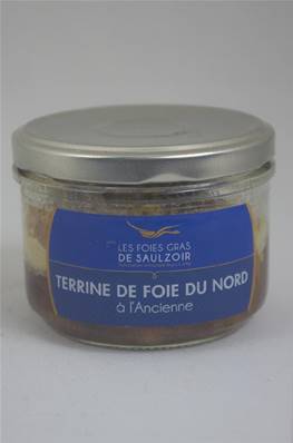 Terrine de Foie du Nord à l'Ancienne 180g