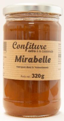 Confiture Extra Mirabelle avec sa touche de cassonade 100g