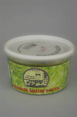 Marinade MAITRE D'HOTEL sans Allergène 200g