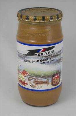 Soupe de homard de la Maison PERARD - 780g - Fruits de mer de qualité supérieure préparés de manière artisanale