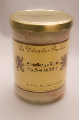 Médaillon de Dinde à la Fleur de Bière 750g