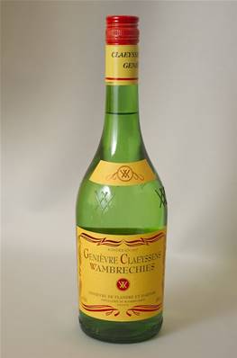 Genièvre de Wambrechies Etiquette jaune 49° 1L