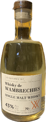 Whisky de Wambrechies Single Malt 5 ans d'âge 43° 70cl