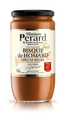 Bisque de homard de la Maison PERARD - 780g - Fruits de mer de qualité supérieure préparés de manière artisanale