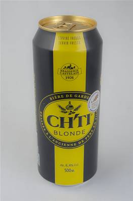 Bière Ch'ti Blonde Boite Métal 6.8° 50cl