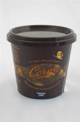 Pâte à tartiner Chocolat Noir Corne 200g