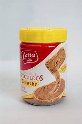 Pâte de Spéculoos LOTUS CRUNCHY aux Morceaux de Spéculoos 400g