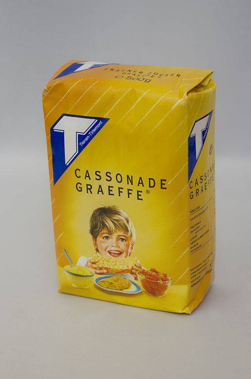 Cassonade Belge GRAEFFE 500g Raffinerie Tirlemontoise Trésors du Nord