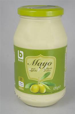 Sauce Mayonnaise à l' huile d'olive vierge extra BONI 470g