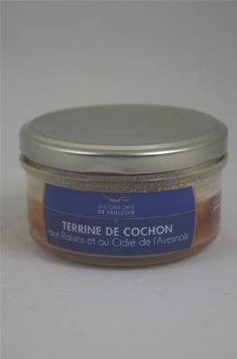 Terrine de Cochon aux Raisins et au Cidre de l'Avesnois 135g