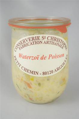 Waterzoï de Poisson (350g de Filet de Truite) Artisanal 900g