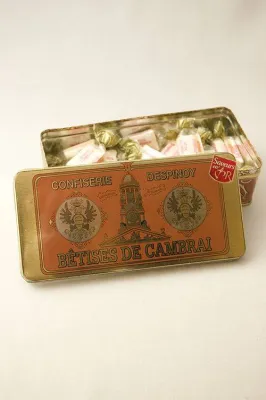 Coffret Métal Rétro Bétises de Cambrai Menthe 200g