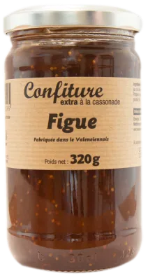 Confiture Extra Artisanale à La Cassonade FIGUE 320g