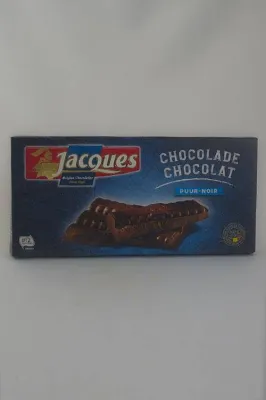 Tablette Belge 60% Chocolat Noir 100% Pur Beurre de Cacao 180g