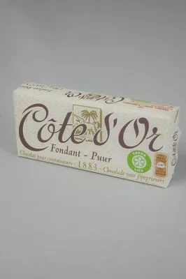 Plaque Côte d'Or Fondant Pur (2x75g) 150g  : Le Paradis des Amateurs de Chocolat