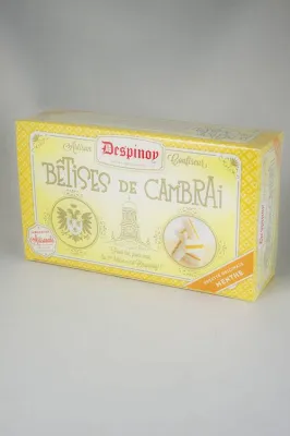 Coffret Carton Bêtises de Cambrai Tradition MENTHE 250g