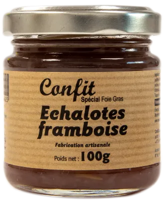 Confit d'Échalotes et Framboise 100g