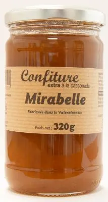 Confiture Extra Mirabelle avec sa touche de cassonade 100g