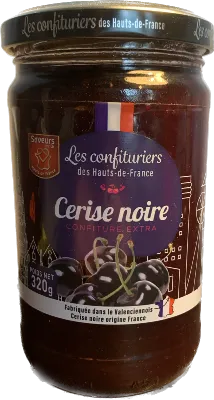 Confiture Extra Artisanale CERISE NOIRE 320g