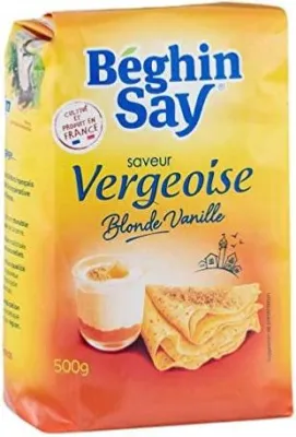 Vergeoise Blonde Vanille BEGHIN SAY 500g x10