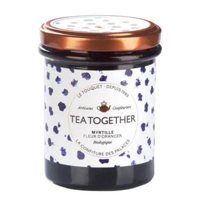Confiture de myrtille & fleur d'oranger TEA TOGETHER 220g