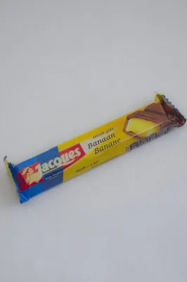 Barre Chocolat au Lait Fourrée Banane 47g - Jacques