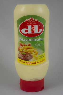 Sauce Mayonnaise au citron DL 450ml tube plastique