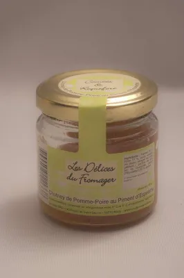 Confit Pomme et Poire au Piment d'Espelette 40g