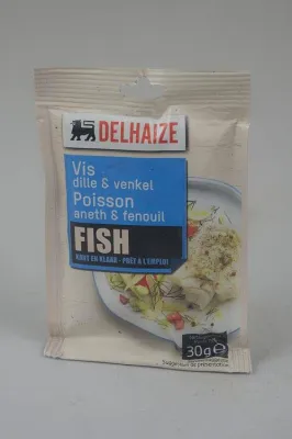Mélange d'Epices pour Poisson Aneth et Fenouil 30g