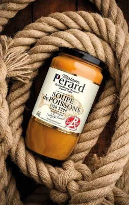 Soupe de poissons de la Maison PERARD - LABEL ROUGE - 780g - Fruits de mer de qualité supérieure préparés de manière artisanale