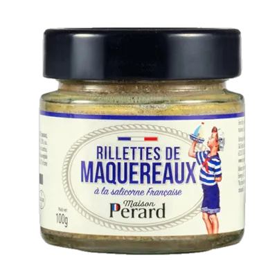 Rillettes de maquereaux aux salicornes & poivre – Maison Pérard