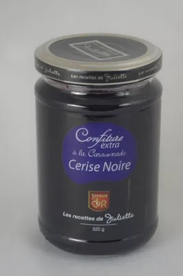 Confiture Extra Artisanale à La Cassonade CERISE NOIRE 100g