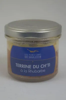 Terrine du CH'TI à la Rhubarbe 90g