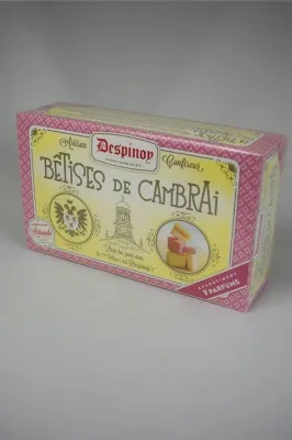 Coffret Carton Bêtises de Cambrai Assortiment 7 PARFUMS 250g