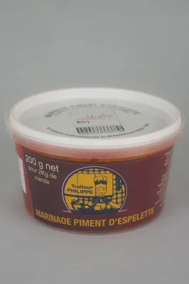 Marinade PIMENT D'ESPELETTE sans Allergène 200g