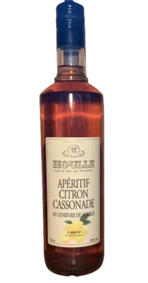 Apéritif Citron et à la Cassonade au Genièvre de Houlle 70cl 15°
