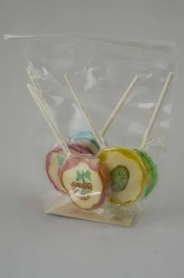 6 sucettes Fleurs Fruits de notre Enfance 100g