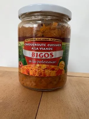 Choucroute cuisinée à la viande, Bigos POLONIA - 500g
